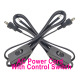 Professional manufacturer American standard AC power cord non-removable with control switch