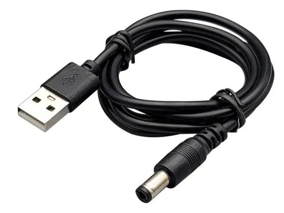Customized Copper PVC USB To DC Charging Cable Wire Harness