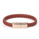 EVERSHINE Wearable Portable Leather Woven USB-C/Android/Other Data Cable Bracelet Charging Cable