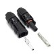 Solar Panel Cable Connector Kit Compatible with Solar Connector and Ads Port Adapter, Solar Connectors Extension Cable