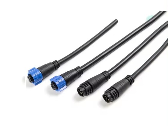 2针防水插头公母连接器线束