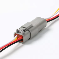 موصل ضفيرة سداسي الدبابيس مخصص لحزمة أسلاك السيارات