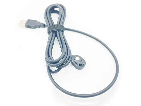 强力弹簧脚磁pogo连接器USB磁铁线束