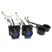 مجموعة أسلاك توصيل السيارات المخصصة مع الموصلات