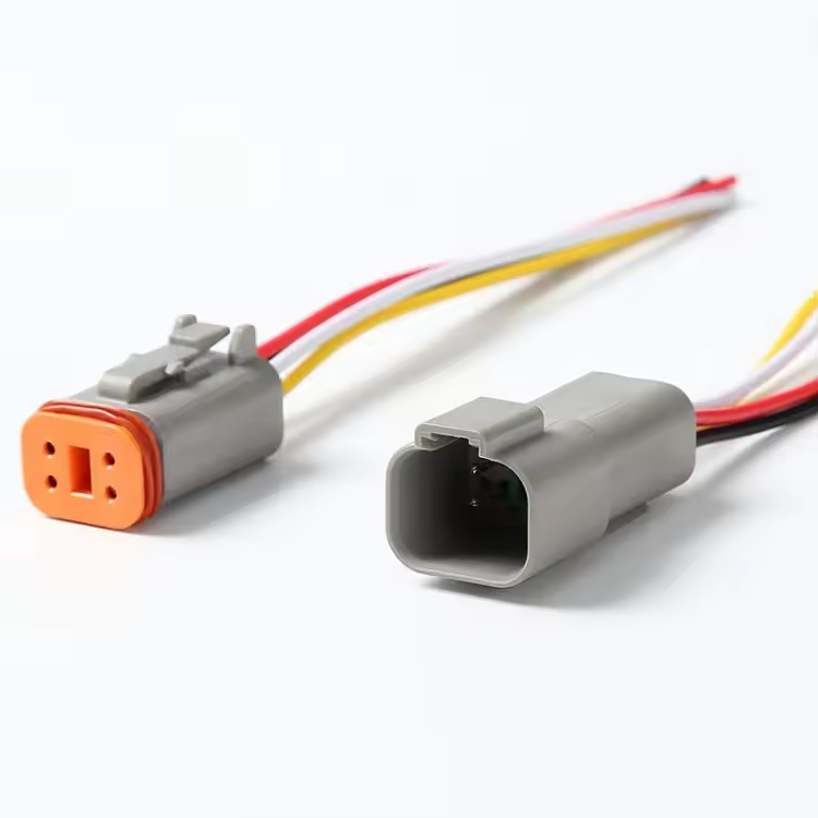 6 pin Pigtail Connector Wire Harness