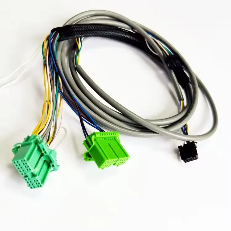 Kundenspezifischer Kabelbaum für elektrische Steckverbinderklemmenblöcke