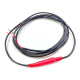 Universal 5.5mm x 2.1mm DC Cable: 18AWG Male to Open/Female to Open Wire Harness for Audio, Video, and Charging