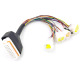 Professional customized automotive wiring harness air conditioning temperature sensor wiring harness cable assembly