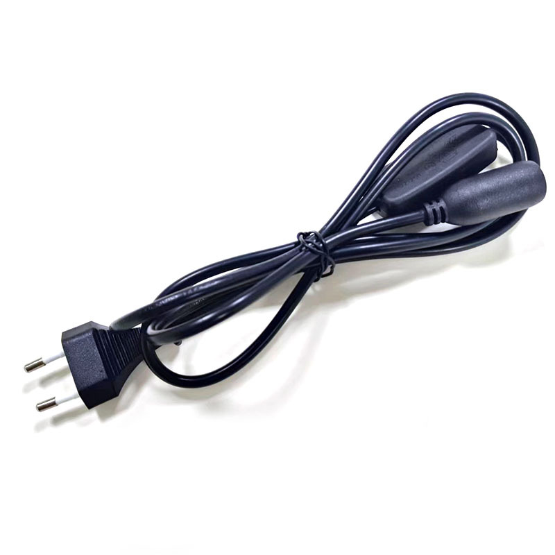 2 Core EU Standard Lamp Holder Power Cords Manufacturer