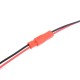 SYPP DuPont Wire Assembly: Customized AC 2 Pin JST Connectors in Red Terminal