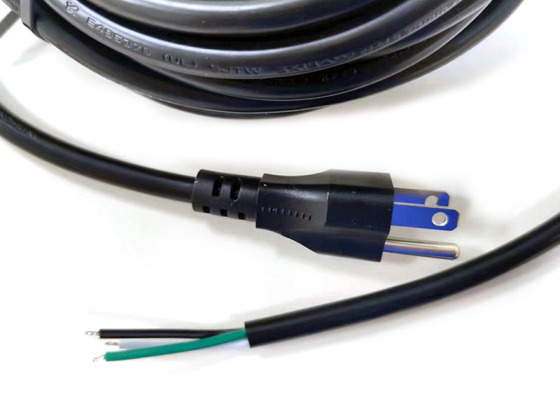 Wholesale US standard three plug directly connected power cord