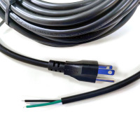 Wholesale US standard three plug directly connected power cord