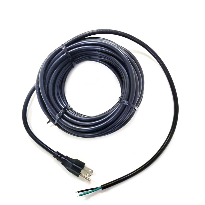 Wholesale US standard three plug directly connected power cord