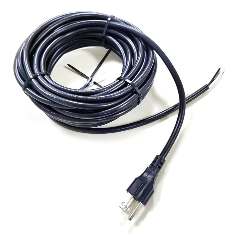 Wholesale US standard three plug directly connected power cord