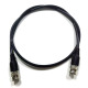 Custom High-Def RG59 BNC Wire Harness Male to Female Connector Cable for CCTV Surveillance Systems