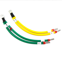 Custom Ring Terminal Car Battery Charging Cable Wth Heat Shrink
