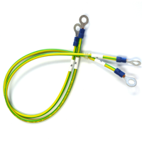 Custom Ring Terminal Car Battery Charging Cable Wth Heat Shrink
