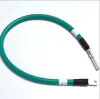 Kundenspezifisches Ringkabelschuh-Ladekabel für Autobatterien mit Schrumpfschlauch