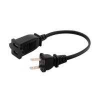 Cavo di prolunga per cavo di alimentazione a 2 pin, prezzo di fabbrica cinese