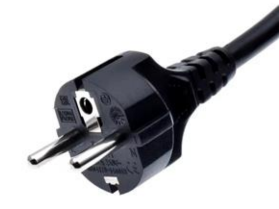 Produzieren Sie ein 3-Stecker-Einzelkopf-Netzkabel für den europäischen Gebrauch