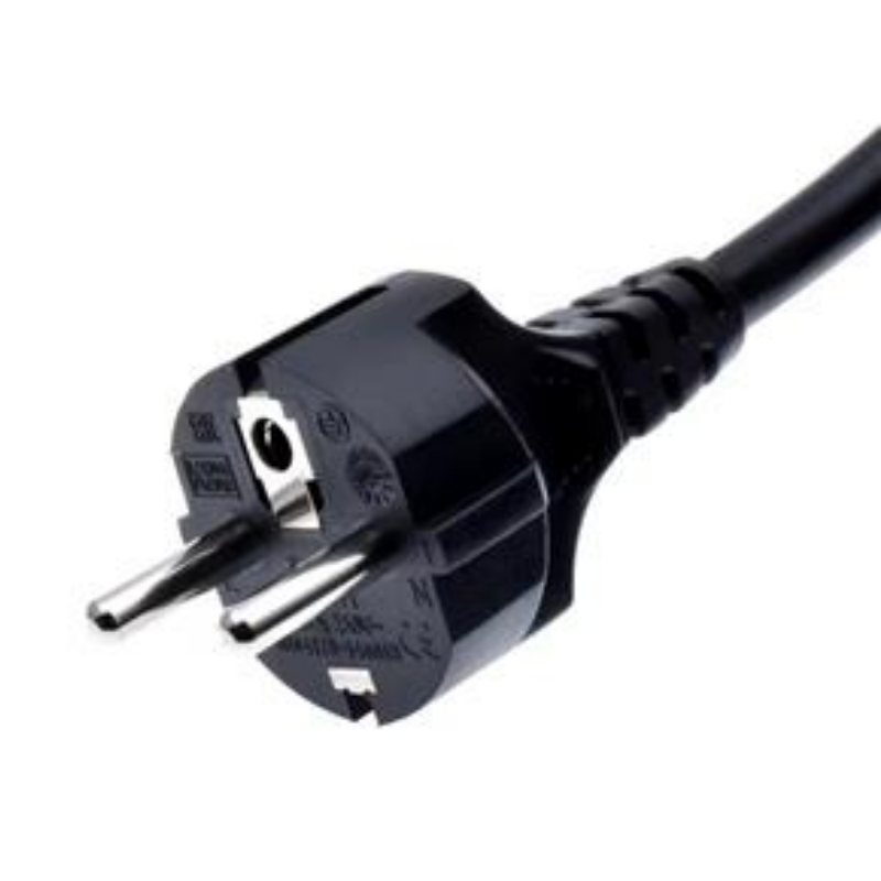 Produci un cavo di alimentazione a 3 spine per uso europeo