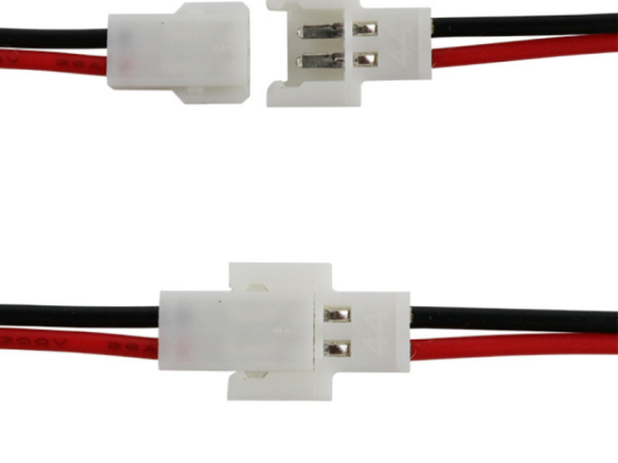 Custom Electrical wire harness jst xh 2 pin UL2464 cable assembly