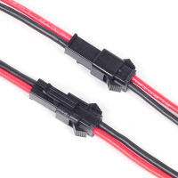 Arnés de cables de extensión enchufables macho y hembra SM2.5