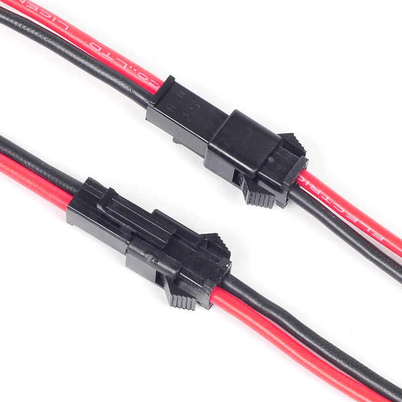 Arnés de cables de extensión enchufables macho y hembra SM2.5