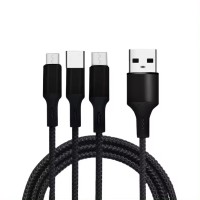كابلات بيانات USB يكتب C سريعة الشحن 3 في 1 للبيع بالجملة
