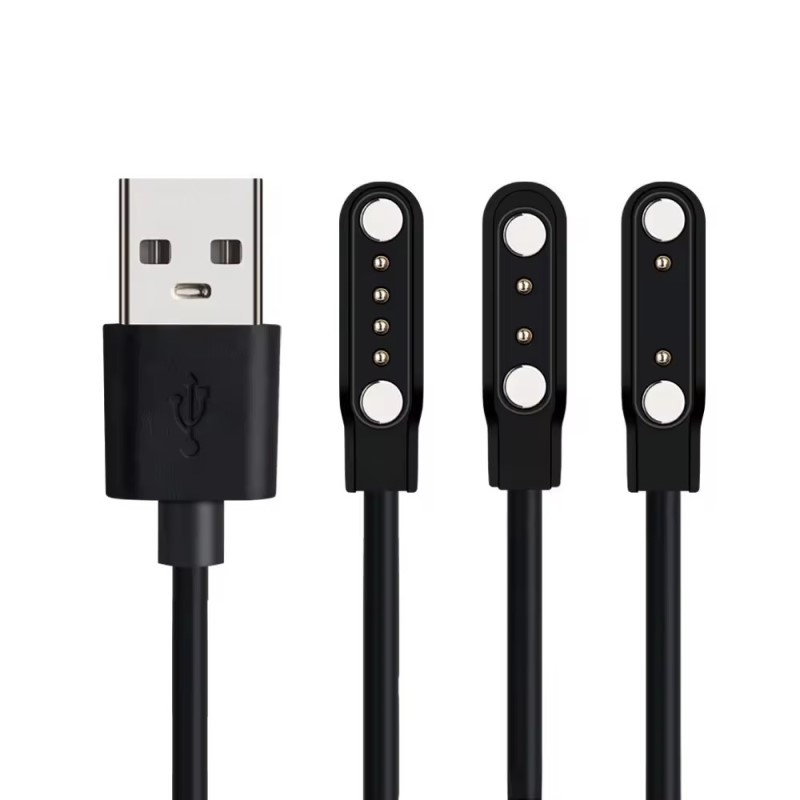 كابل USB مغناطيسي محمول لشحن الساعات الذكية