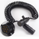 Heavy Duty Vehicles 7-core Connection Coiled Trailer Cable