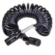 Heavy Duty Vehicles 7-core Connection Coiled Trailer Cable