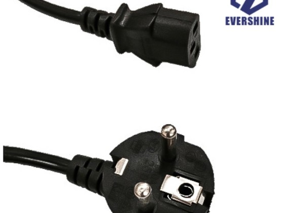 Pure Copper Stripped Cable Three Core Power Cord