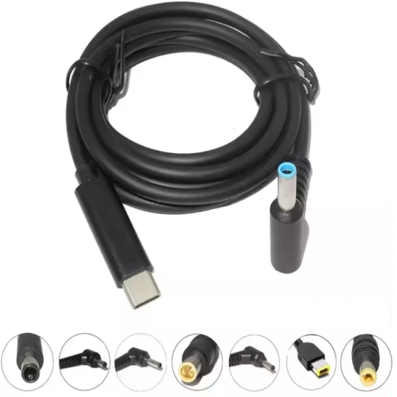 كابل تيار مستمر الأكثر مبيعًا لسماعات الأذن وشحن الكمبيوتر وكابل تسخير