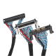 Custom JAE FI-X30HL 30P 1.0mm Pitch LVDs Cable Assembly