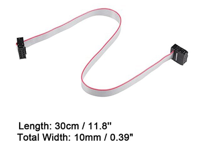 8-контактный плоский ленточный кабель