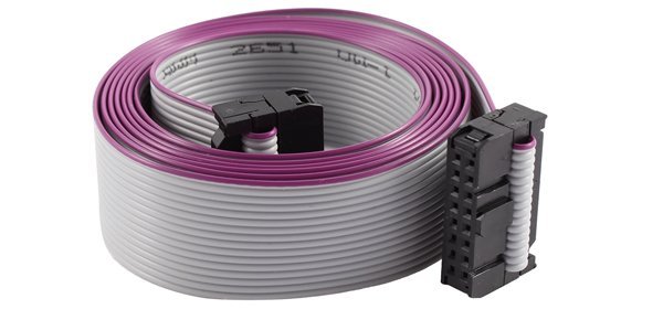 10-контактный плоский ленточный кабель