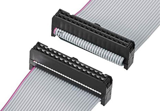 30ピンフラットリボンケーブル