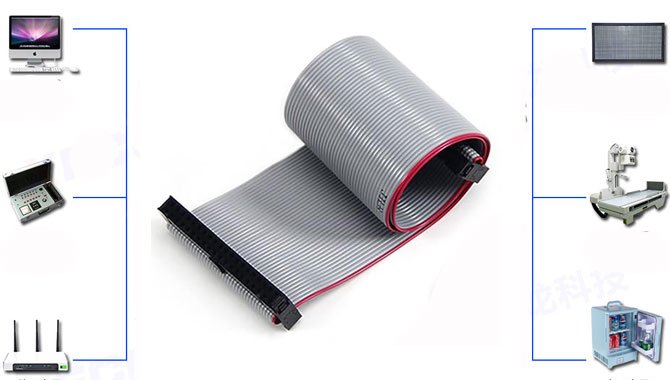 40 Pin Flat Ribbon Cable
