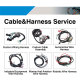 Wireless Instrument Panel Installation Kit Single/Dual DIN with Antenna Cable and Harness