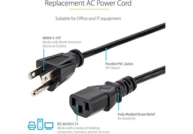 Кабель питания переменного тока