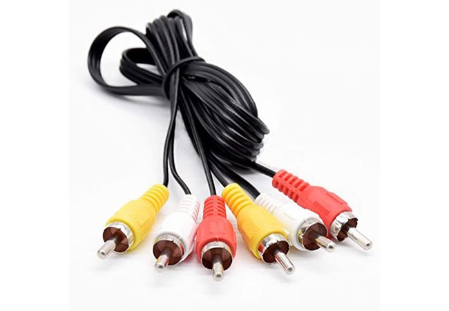 Conjunto de cables RCA