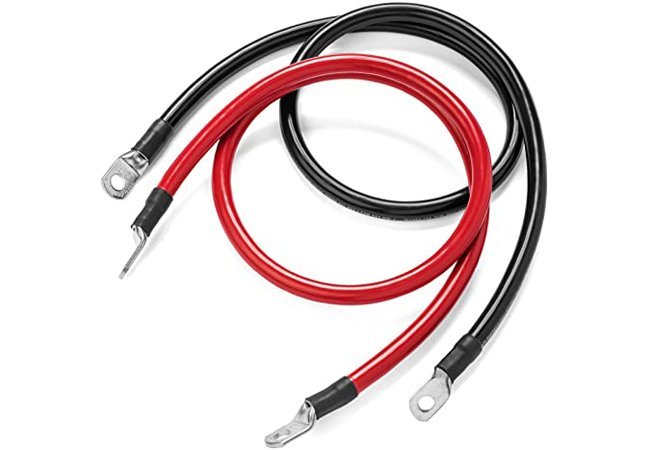 كابل بطارية مقاس 4