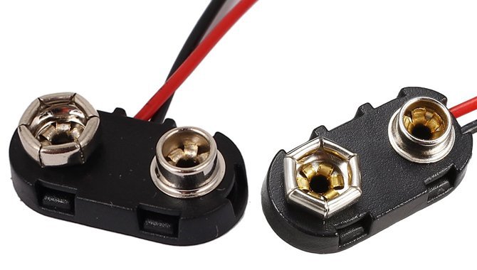 Conector de cable de batería de 9 V