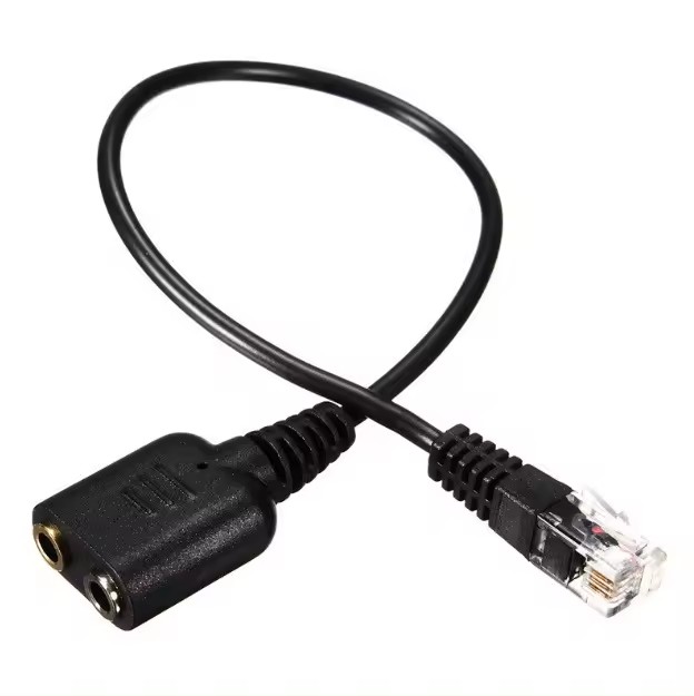 Dual 3.5mm Female Jack Audio Cable Harness