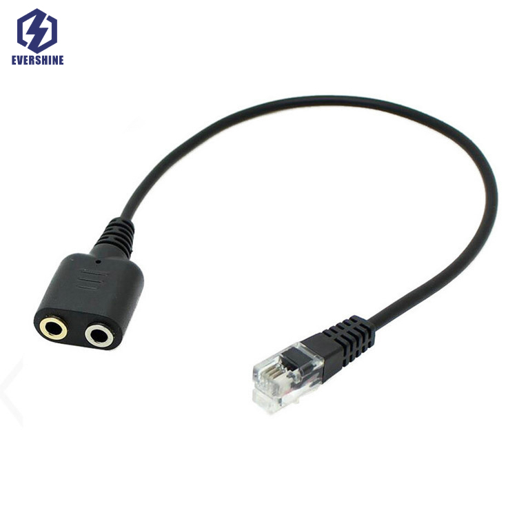 RJ9 Crystal Plug RJ9 cable Harness