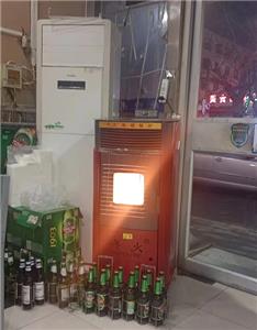 100 square meter restaurant hot air fireplace