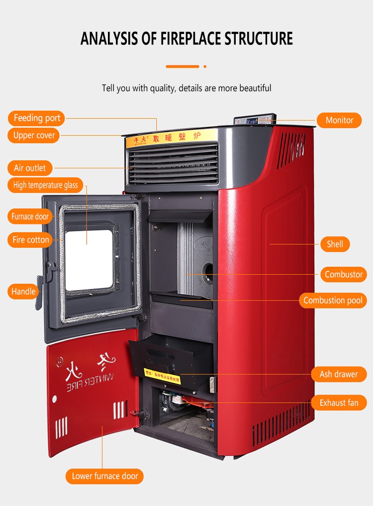 biomass pellet stove for home use