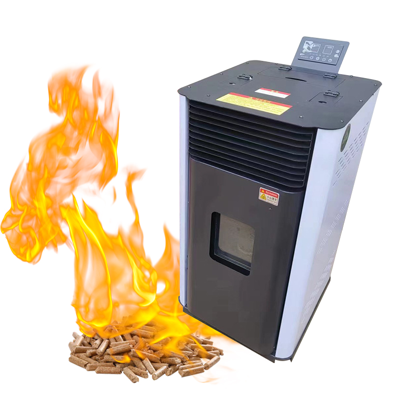 Low Noise Free Standing Home Use Air Heating Pellet Stove