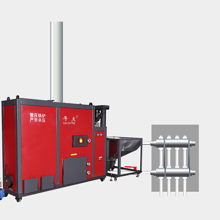 108kW Big Commercial Automated Wood Pellet Biomass Boiler